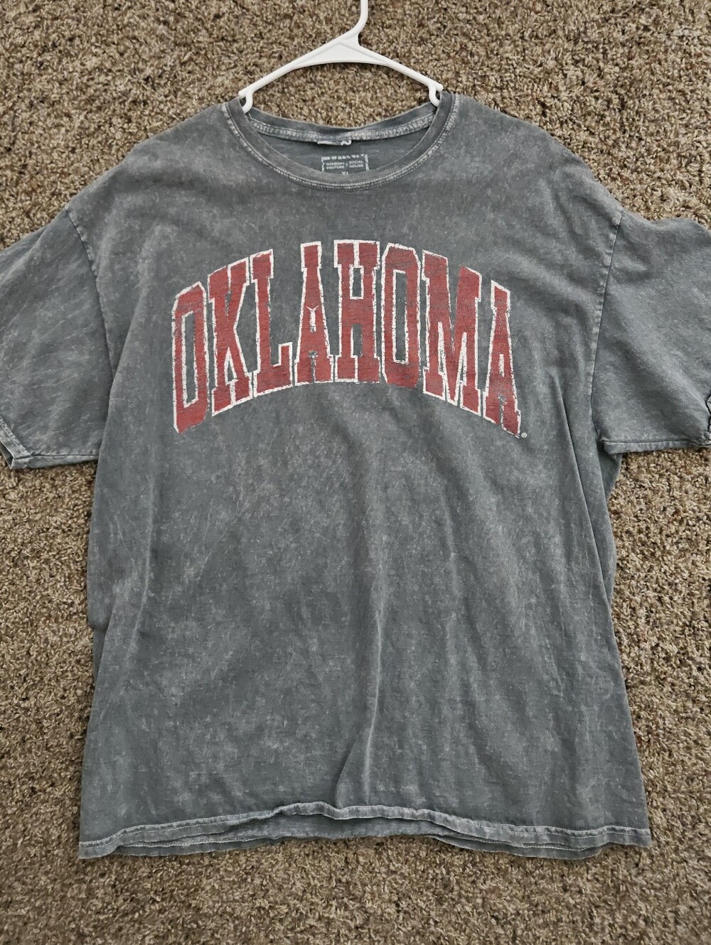 Oklahoma Soomers Vintage Wash Tee XL